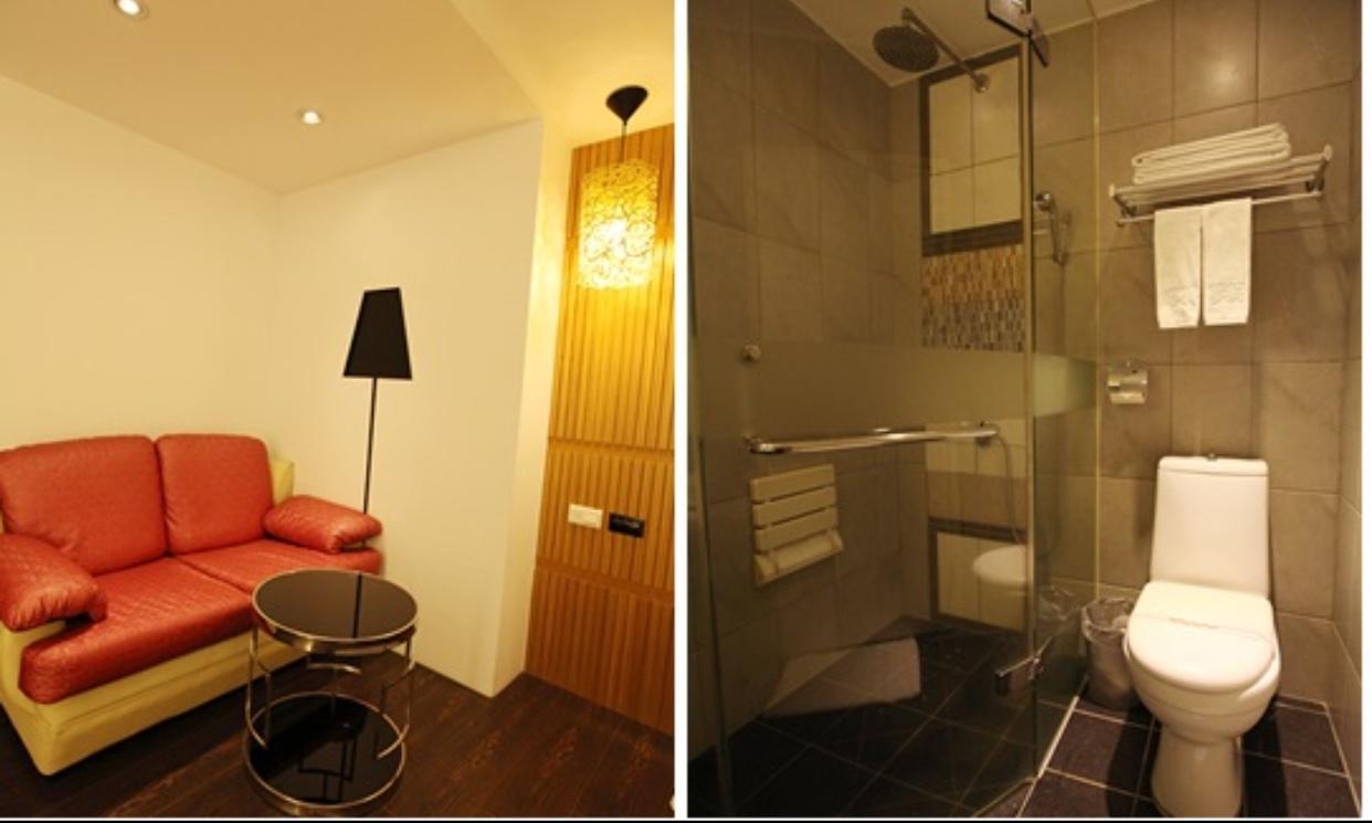 Meng Qi Hotel ไทเป ภายนอก รูปภาพ